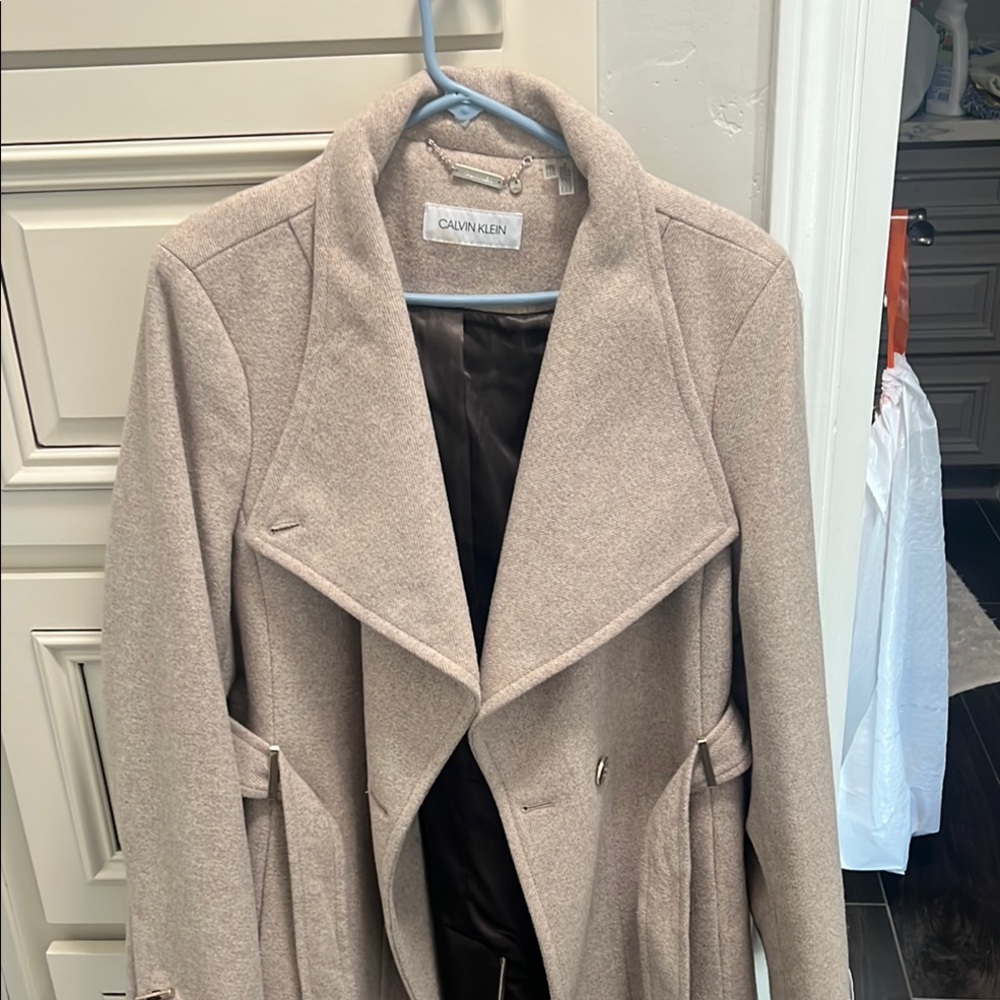 Calvin Klein Women's Tan Coat
